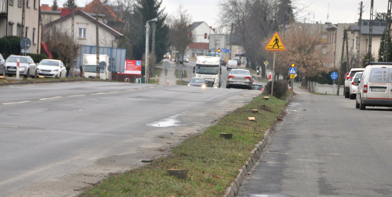 Prace będa prowadzone po prawej stronie drogi