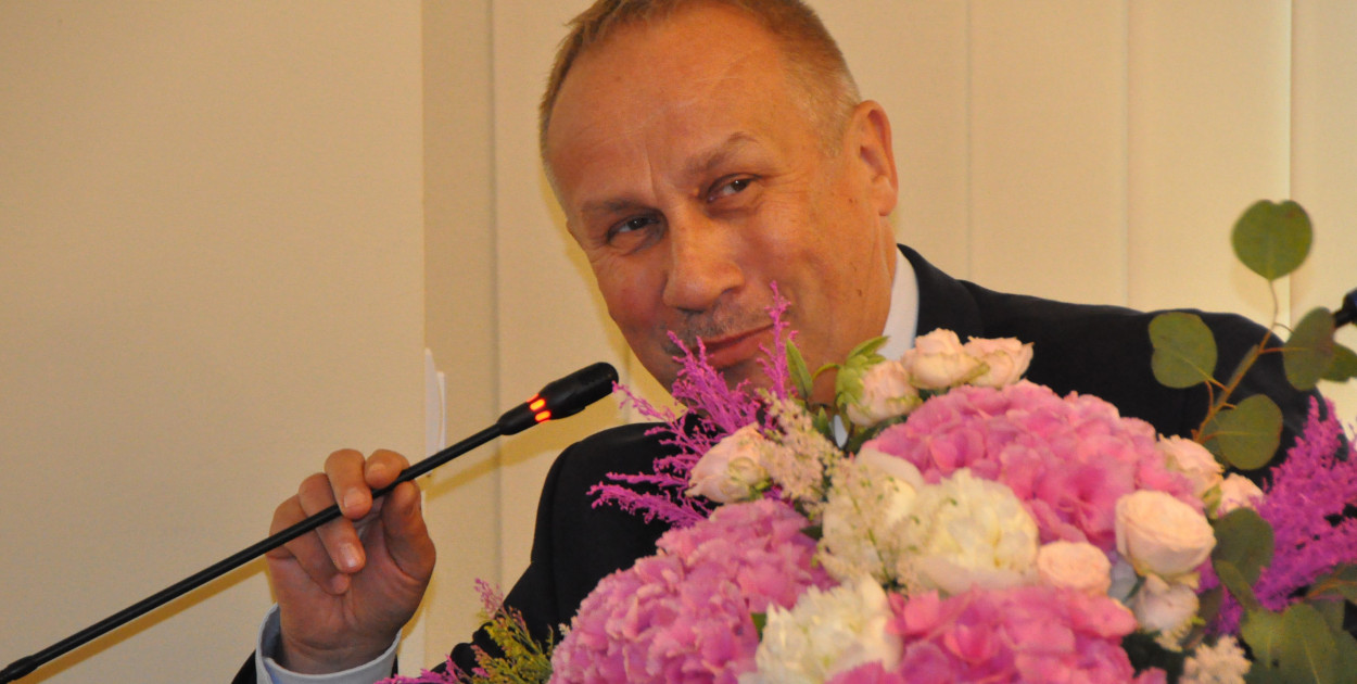 Franciszek Marszałek podczas sesji Rady Miejskiej w Krotoszynie (7.05.)