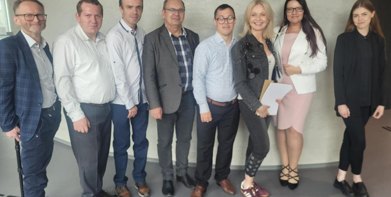 Krotoszyńska delegacja z aktorką Olgą Borys (trzecia z prawej)