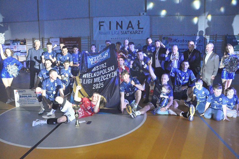 Złoty medal III ligi siatkówki dla Rosmosis-Wawrzyniak Astry