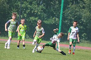 Rywalizacja młodych piłkarzy na krotoszyńskim stadionie-1365
