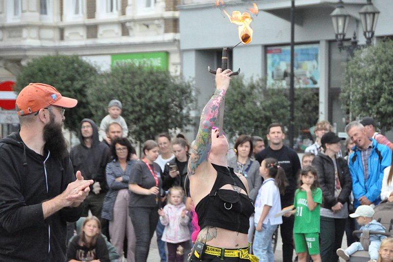 Pokaz kunsztu okraszony dużą dawką humoru