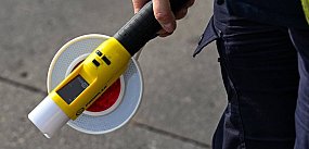 Policjant na motocyklu z dzieckiem! Był wypity