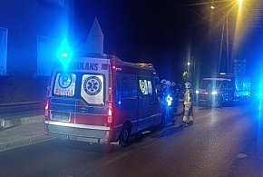 KOBYLIN. Wjechał autem w barierkę. Jedna osoba w szpitalu-17167