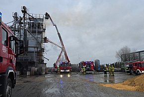 Pożar w suszarni. Strażacy walczyli z ogniem aż 15 godzin-18399