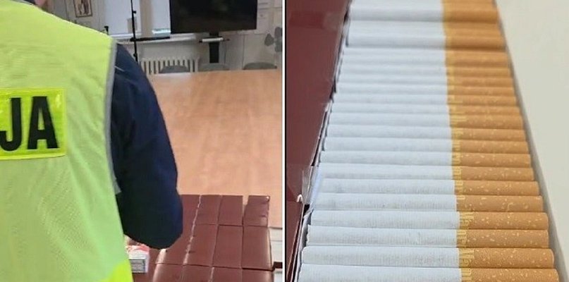 Ponad 7 tysięcy papierosów bez akcyzy. Policja przeszukała dom 70-latka - 17853