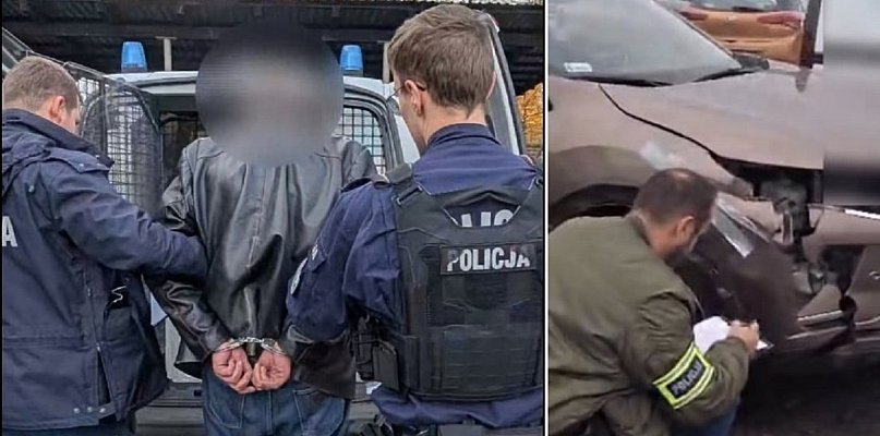 Śmiertelne potrącenie na drodze Smoszew - Biadki. Sprawca uciekł (WIDEO) - 18089