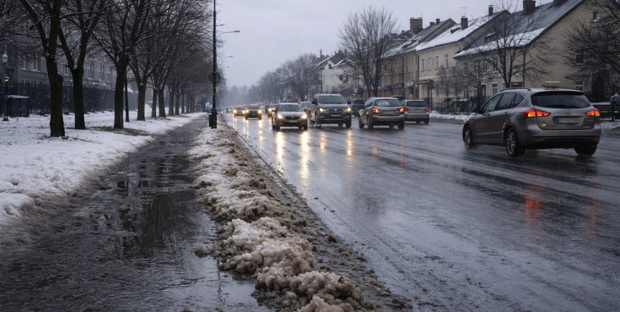 Śnieg, mróz i nagłe ocieplenie. Prognoza dla powiatu krotoszyńskiego